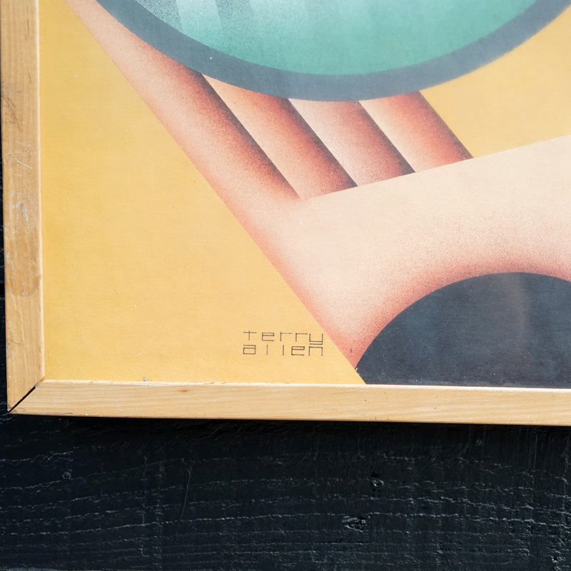Original 1970s SS France Cabin Posters - Terry Allen Telescope Trinity Marine