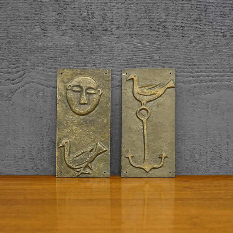 SS Kenya Castle / SS Amerikanis Liner Brass Relief Trinity Marine