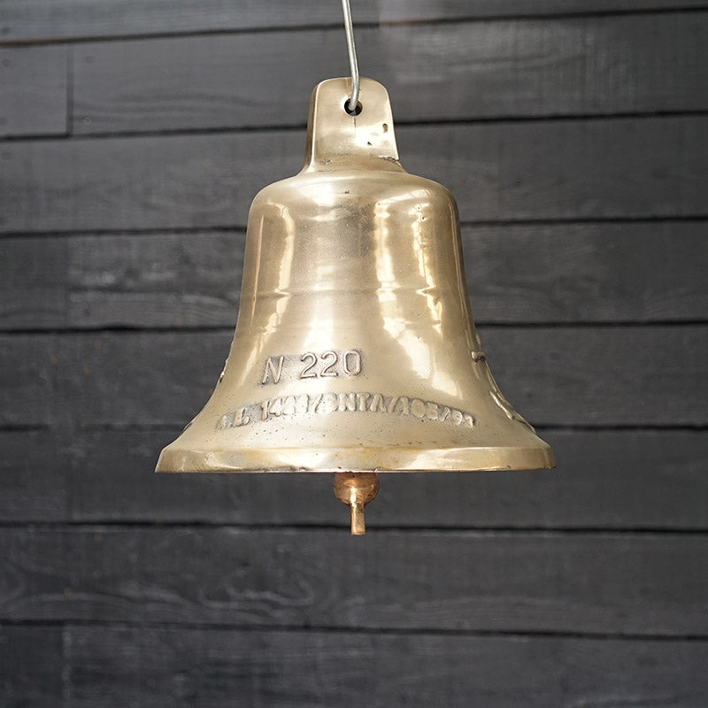 Brass Ships Bell - Greece 220 Trinity Marine