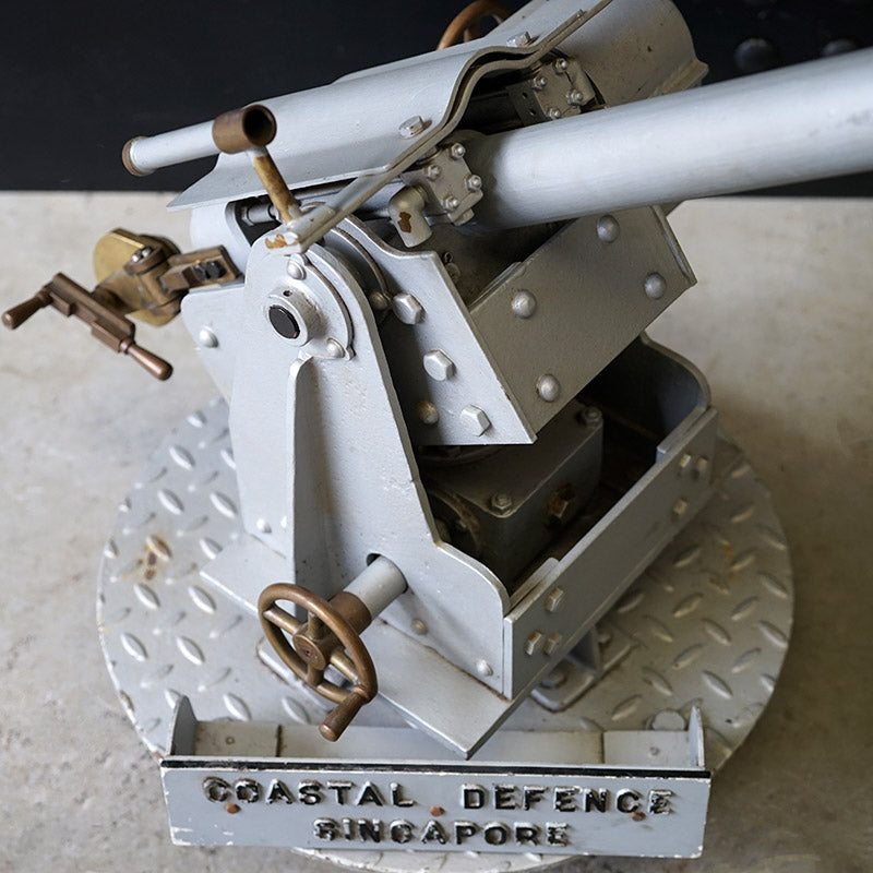 Vintage Model Coastal Defence Cannon Trinity Marine