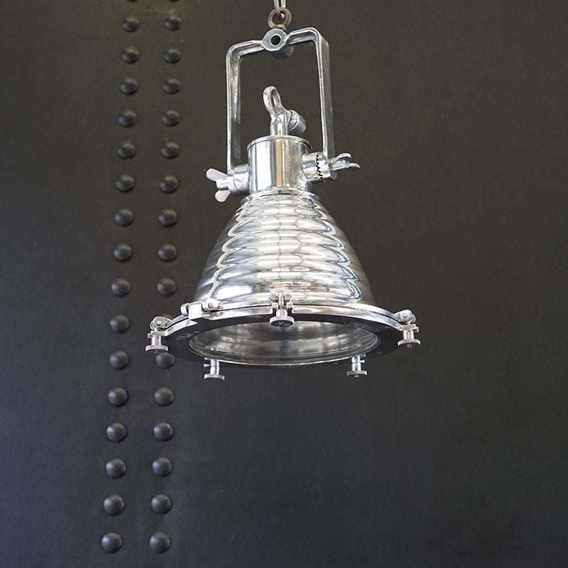 Ocean Liner Fluted Aluminium Cargo Pendant Trinity Marine