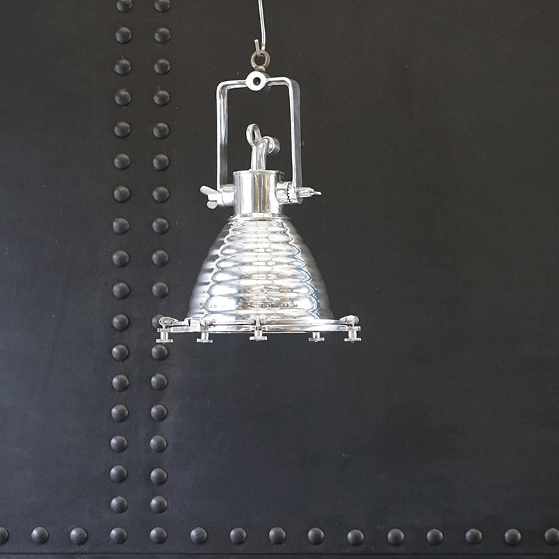 Ocean Liner Fluted Aluminium Cargo Pendant Trinity Marine