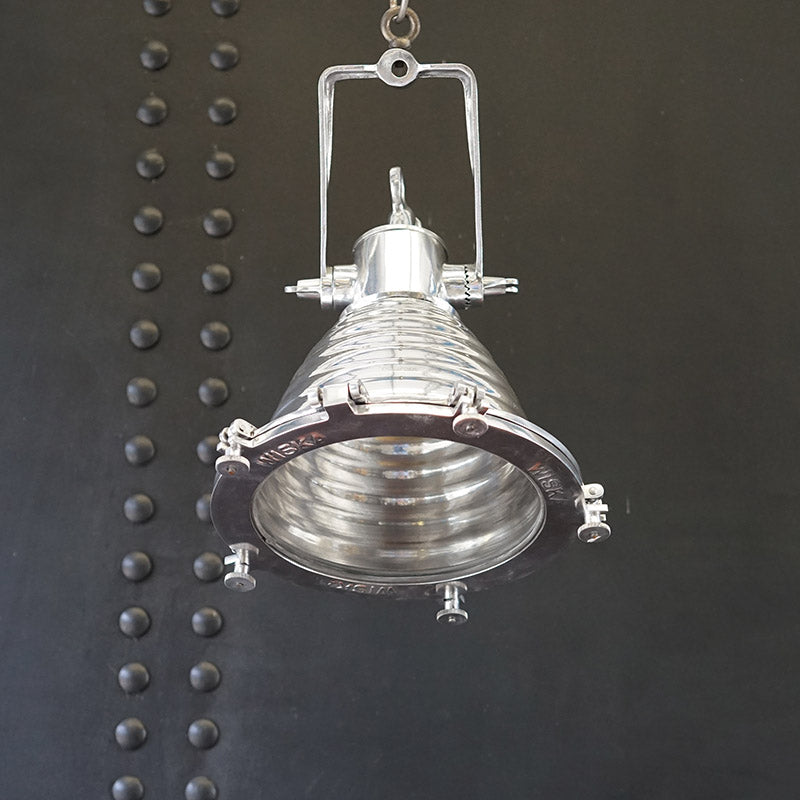 Ocean Liner Fluted Aluminium Cargo Pendant Trinity Marine