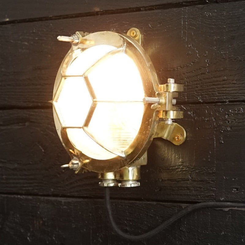 Solid Brass Brass Bulkhead MV White Palm Trinity Marine