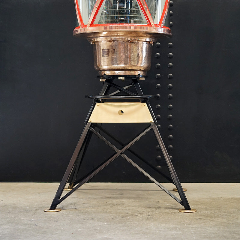 Spectacular Huge Trinity House Buoy Beacon on Stand Trinity Marine