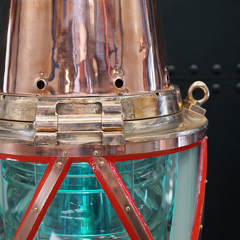 Spectacular Huge Trinity House Buoy Beacon on Stand Trinity Marine