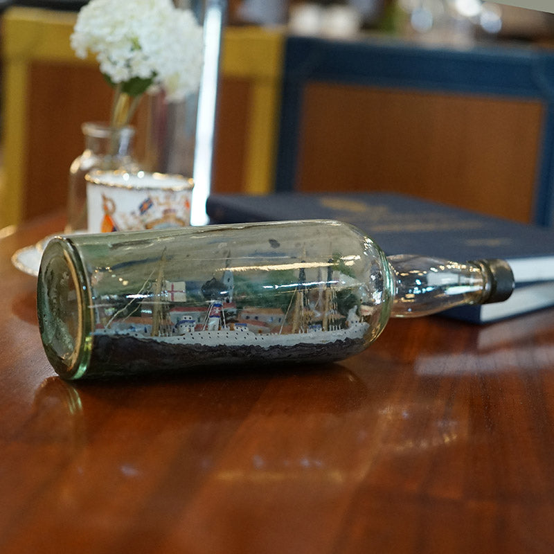 Steamship ‘India’ Ship in Bottle Trinity Marine