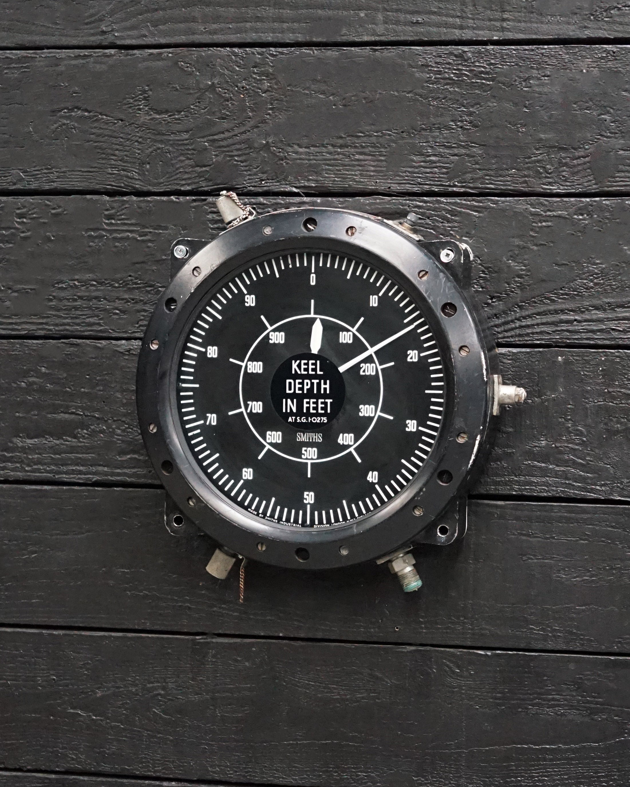 Submarine Depth Gauge - HMS Orpheus Trinity Marine