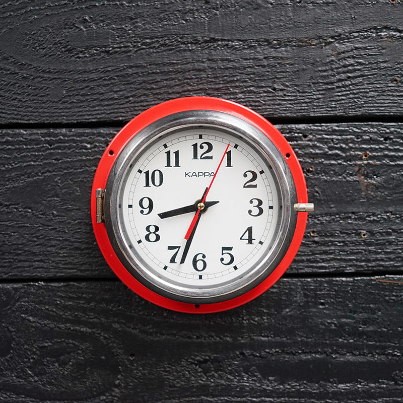 Supertanker Passageway Clock c.80’s - Colours Trinity Marine