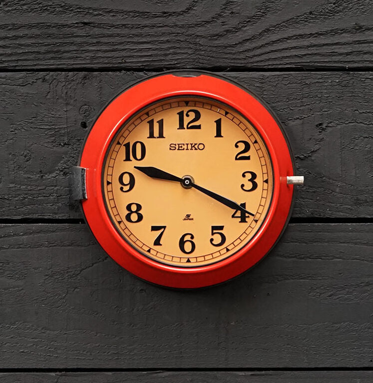 Vintage Seiko Supertanker Clock - Colours available Trinity Marine