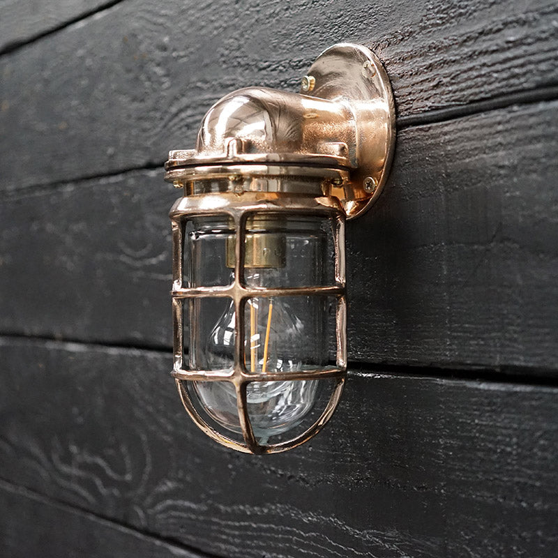 US Navy Warship Bronze Wall Light - Pauluhn Trinity Marine