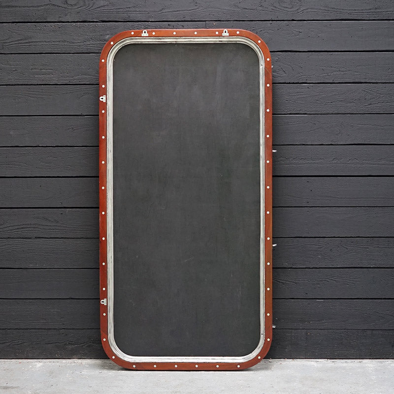 Large Salvaged Opening Ship’s Window Mirror – 82 x 162cm Trinity Marine