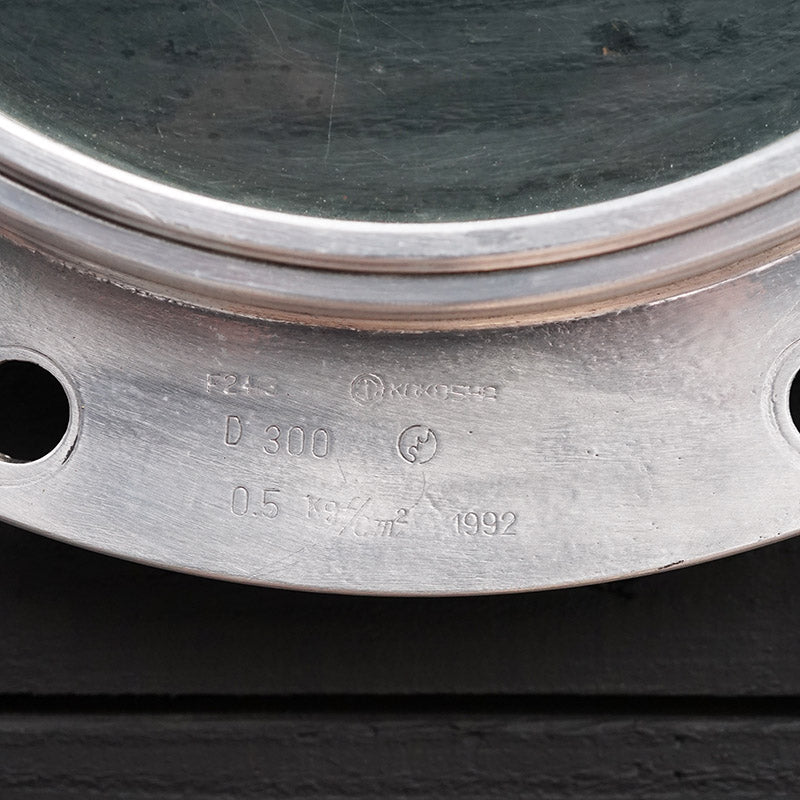 Reclaimed Ships Aluminium Fixed Porthole - 12in Glass Trinity Marine