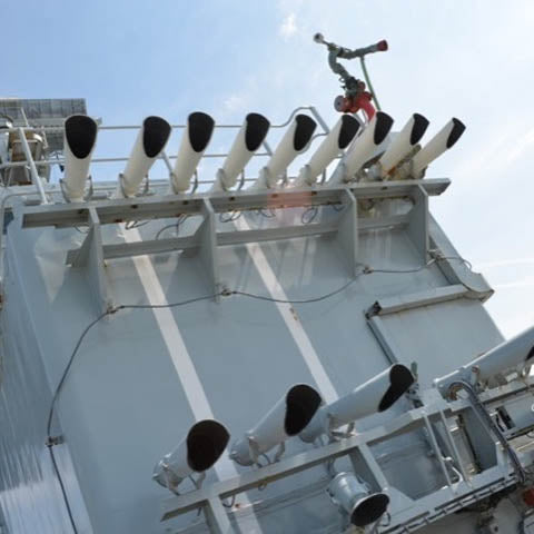 Hms Ark Royal Large Bridge Lights