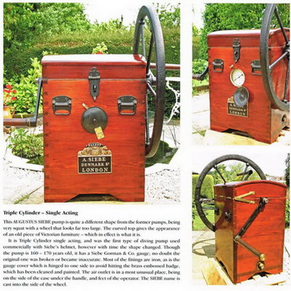 Diving Helmet and Equipment Through The Ages Books Trinity Marine