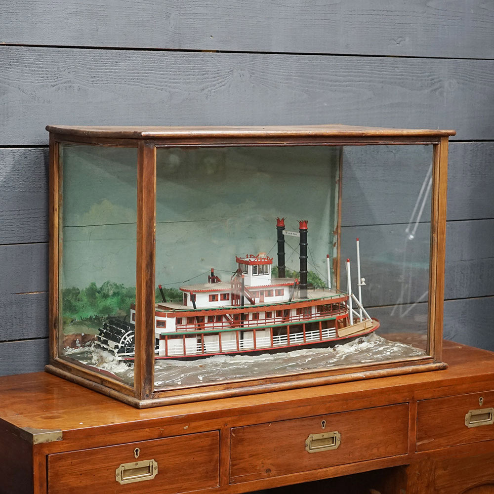 Paddle Steamer St Louis Belle Diorama Trinity Marine