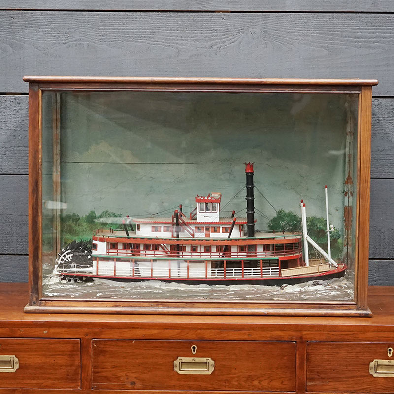 Paddle Steamer St Louis Belle Diorama Trinity Marine