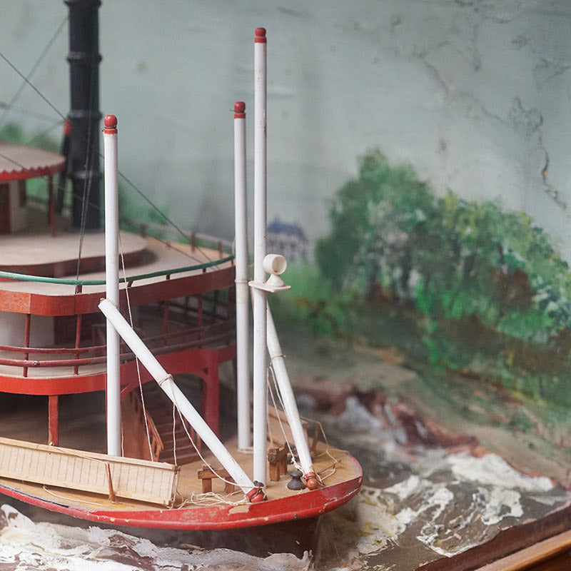 Paddle Steamer St Louis Belle Diorama Trinity Marine