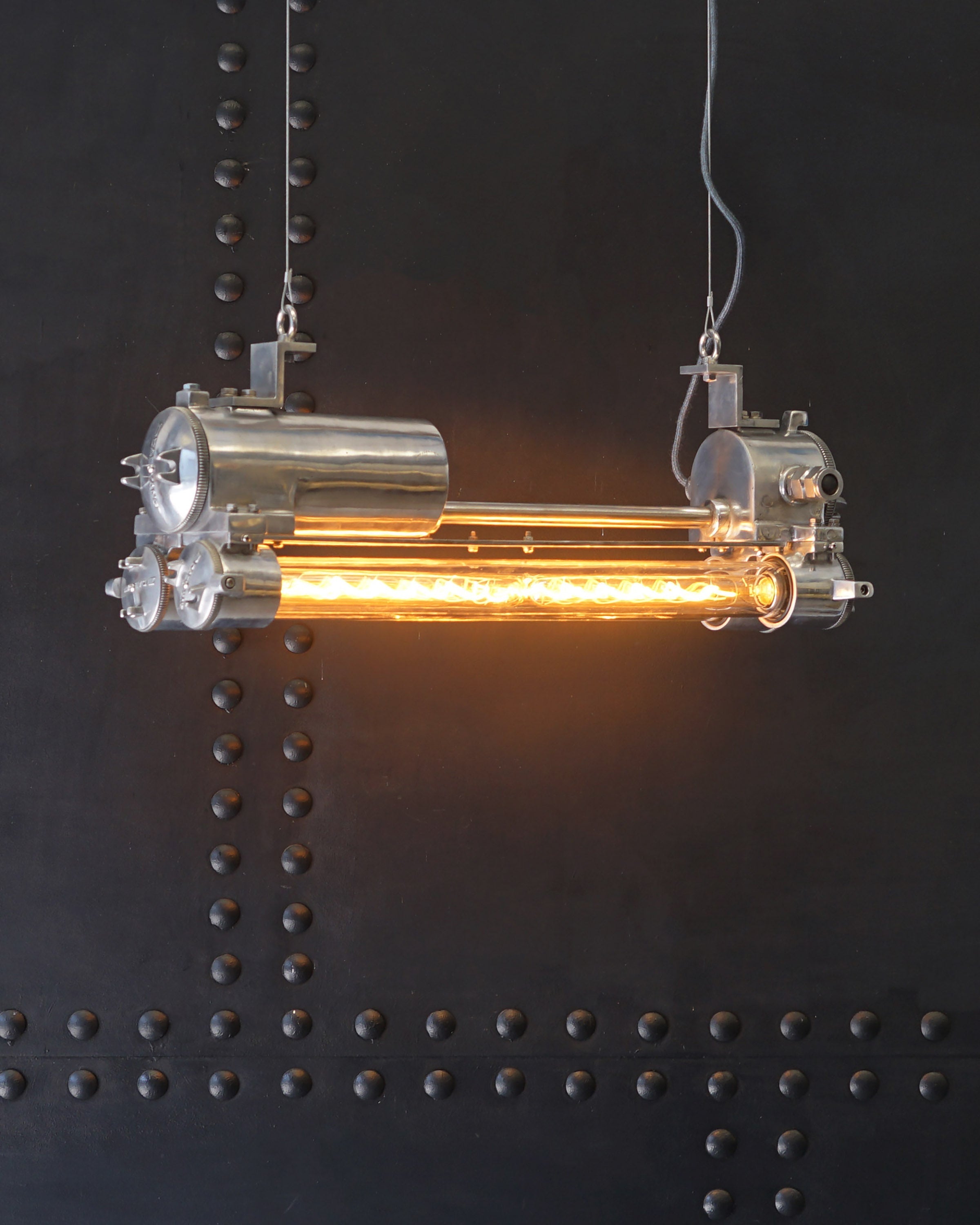 Explosion Twin Tube Pendant Light - Original Trinity Marine
