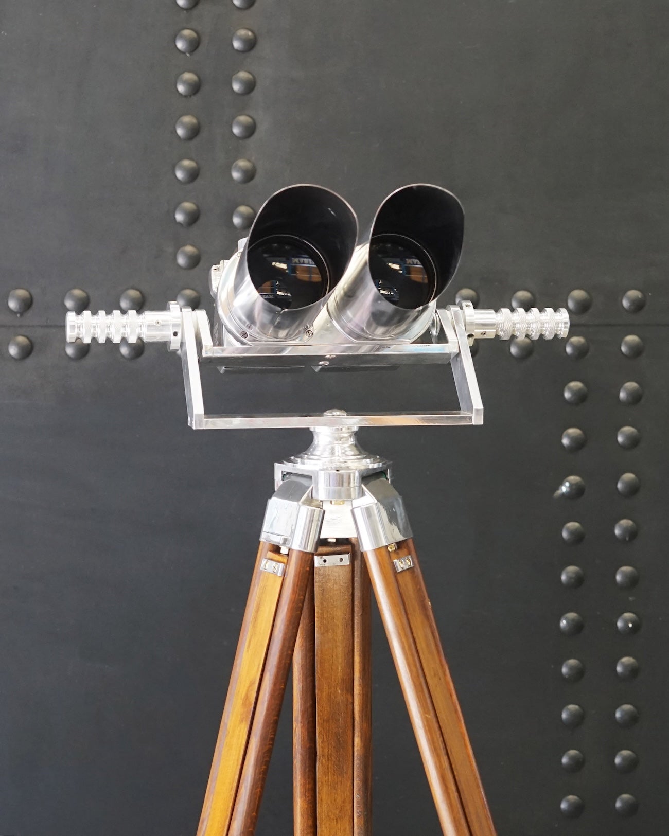 WW2 10 x 80 Binoculars by Jos Schneider & Co Trinity Marine