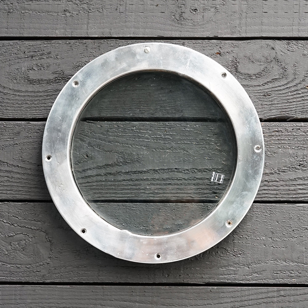 12In Glass Thick Aluminium Ships Porthole Trinity Marine