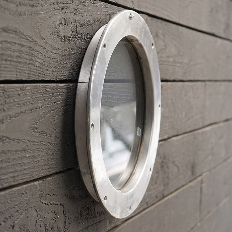 12In Glass Thick Aluminium Ships Porthole Trinity Marine
