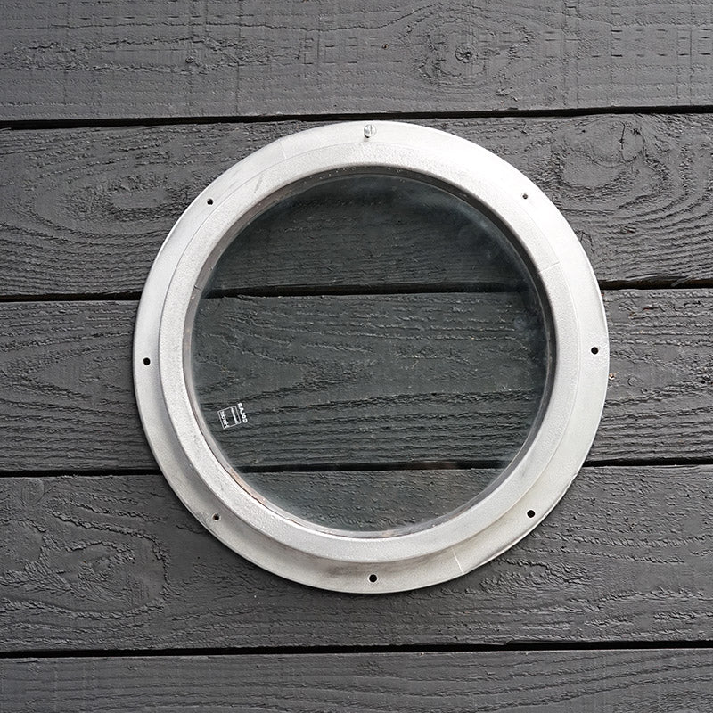 12In Glass Thick Aluminium Ships Porthole Trinity Marine
