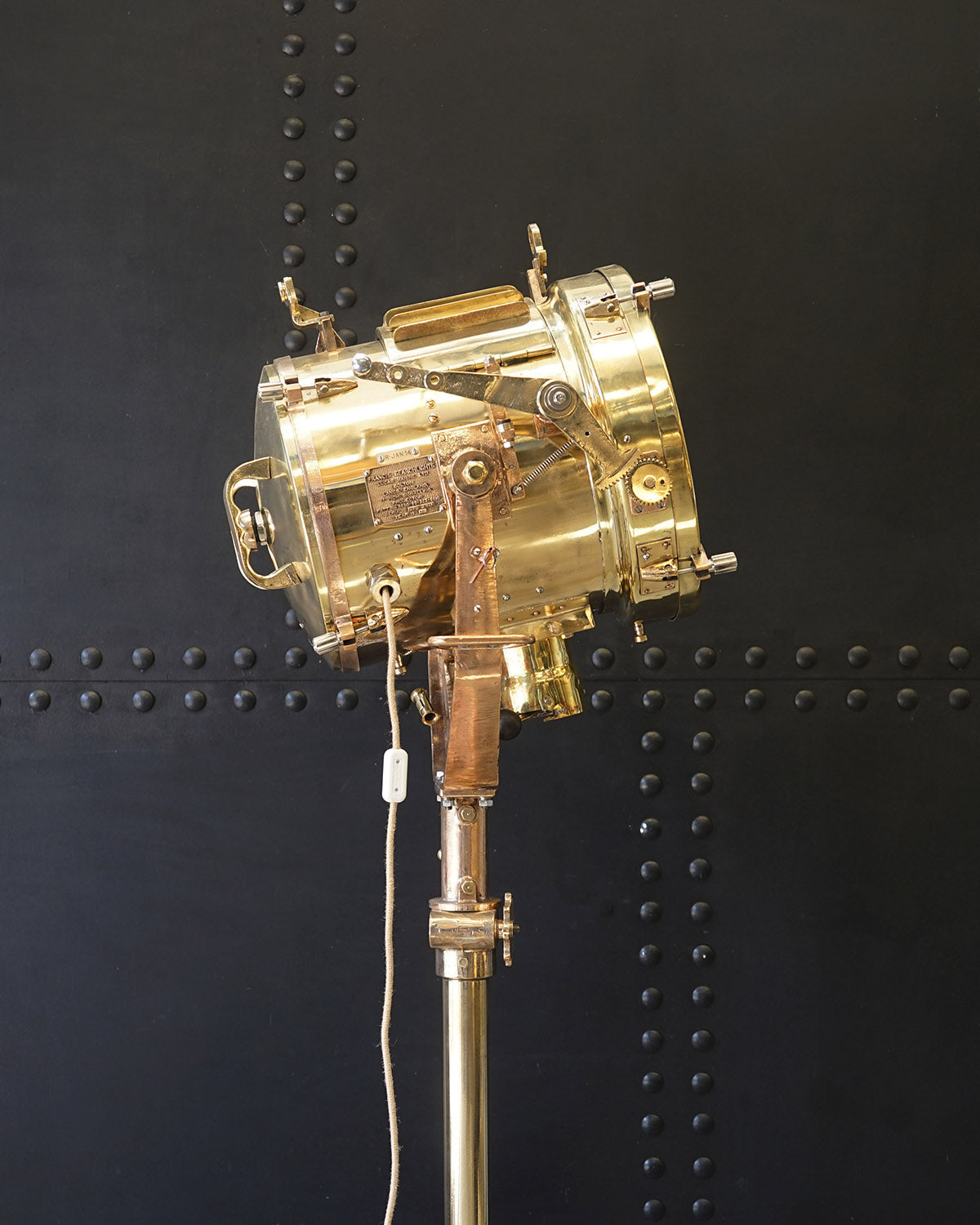 15in Francis Signalling Light Ex RFA Gold Rover Trinity Marine