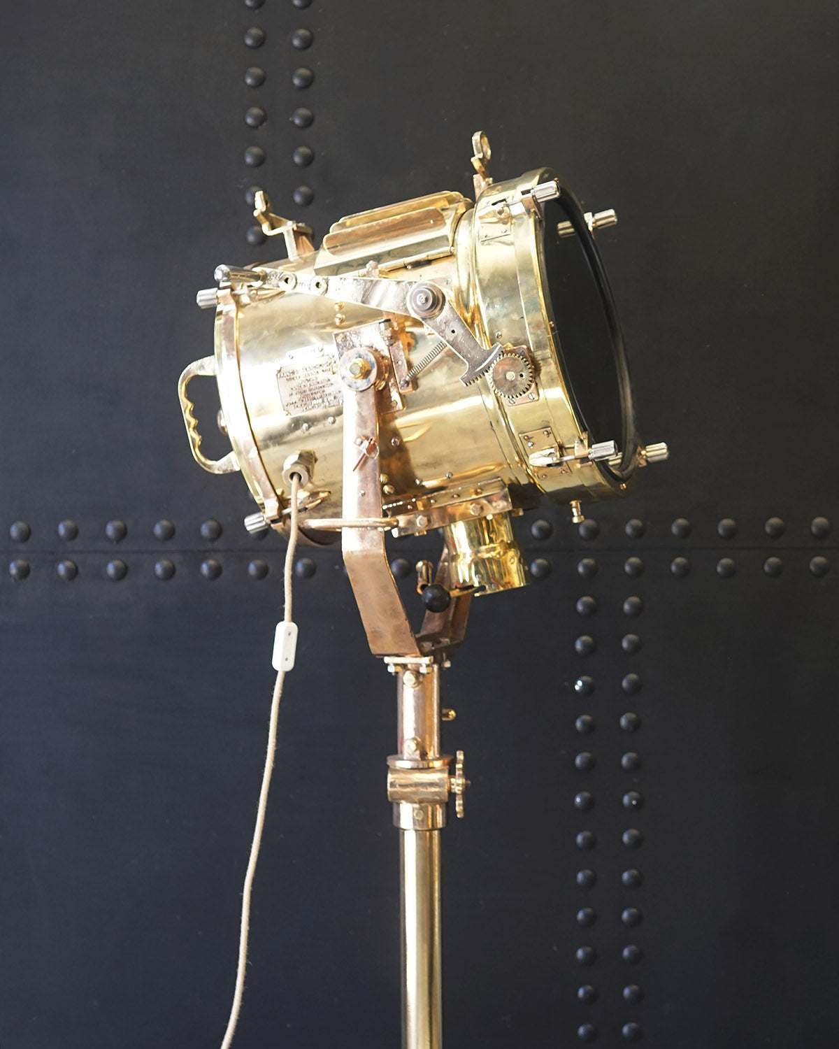 15in Francis Signalling Light Ex RFA Gold Rover Trinity Marine