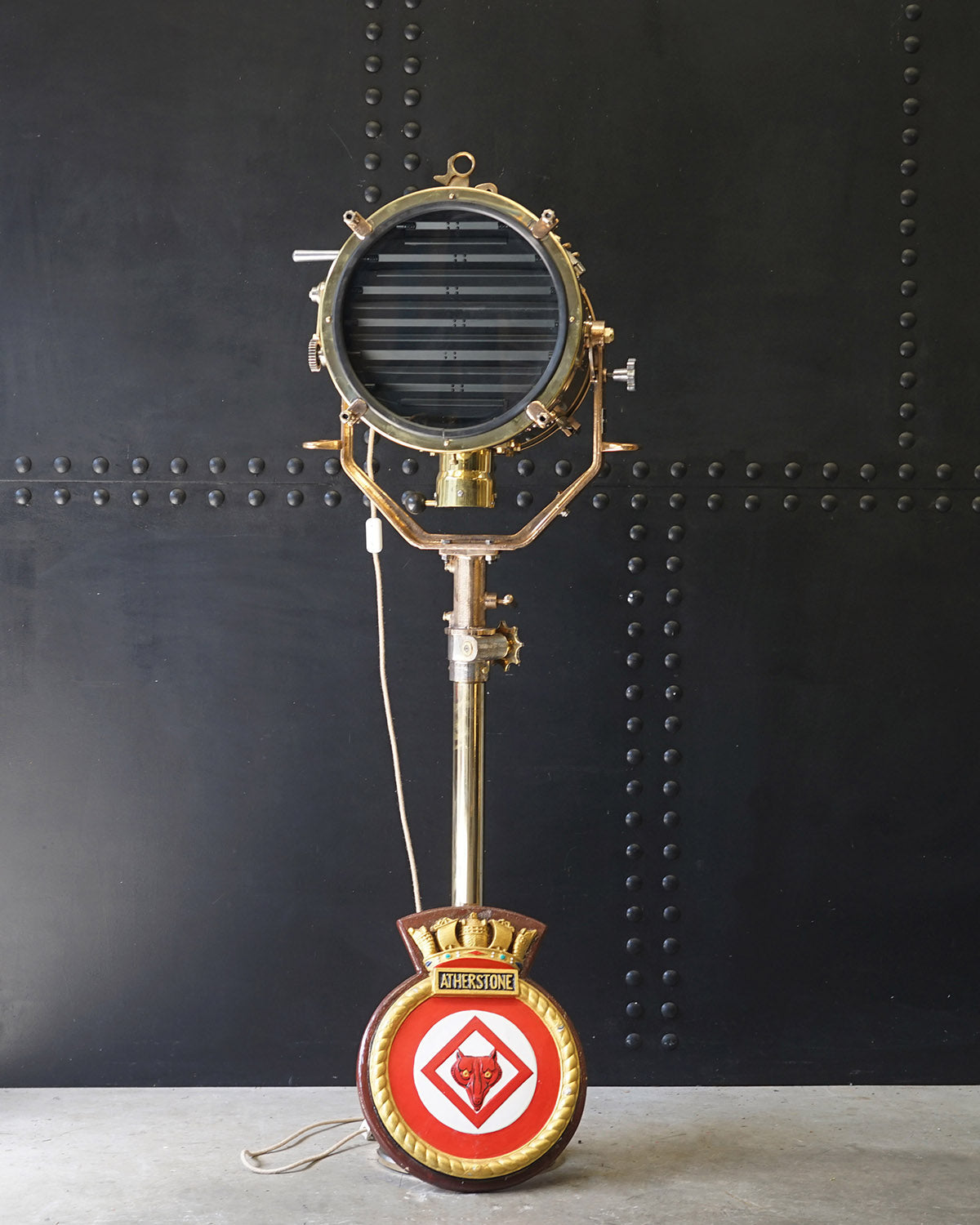 15in Francis Signalling Light  HMS Atherstone Trinity Marine