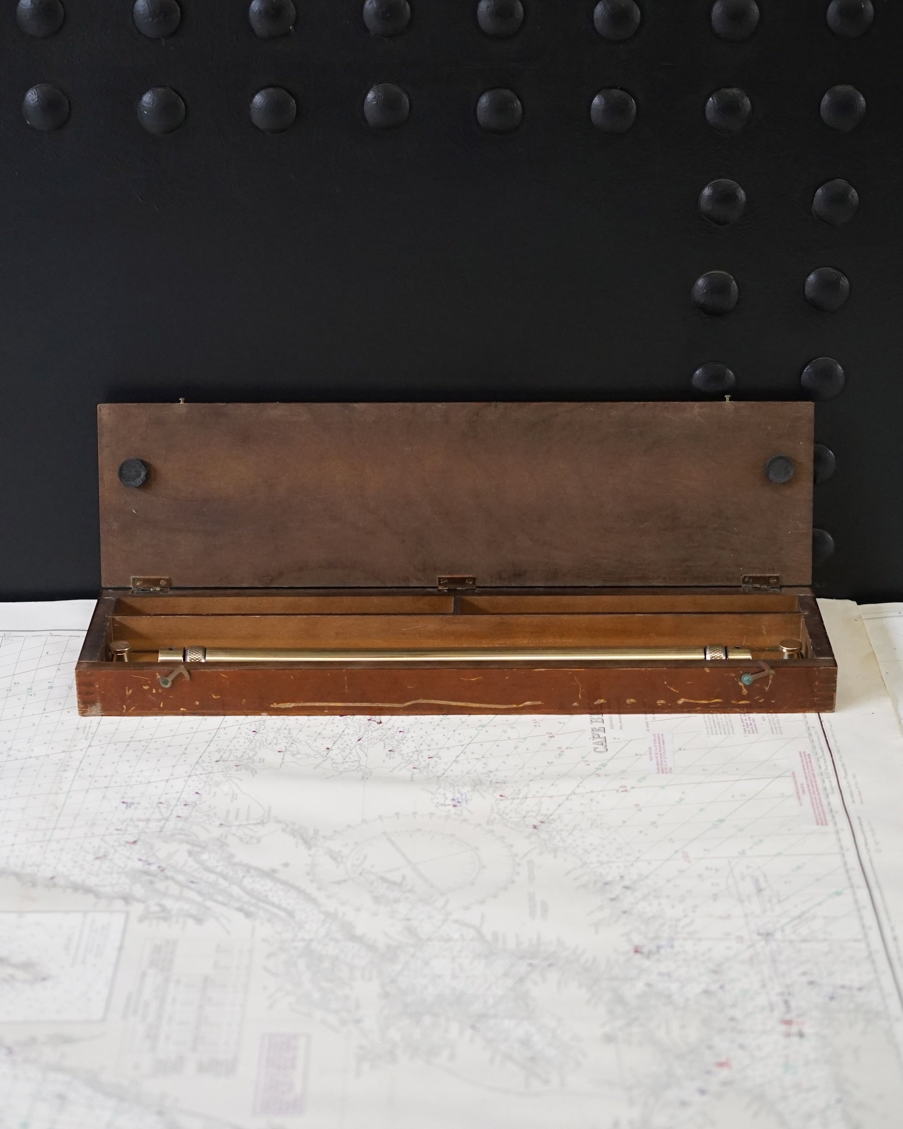 Admiralty Pattern Naval Rolling Rule 18in - Polished Trinity Marine