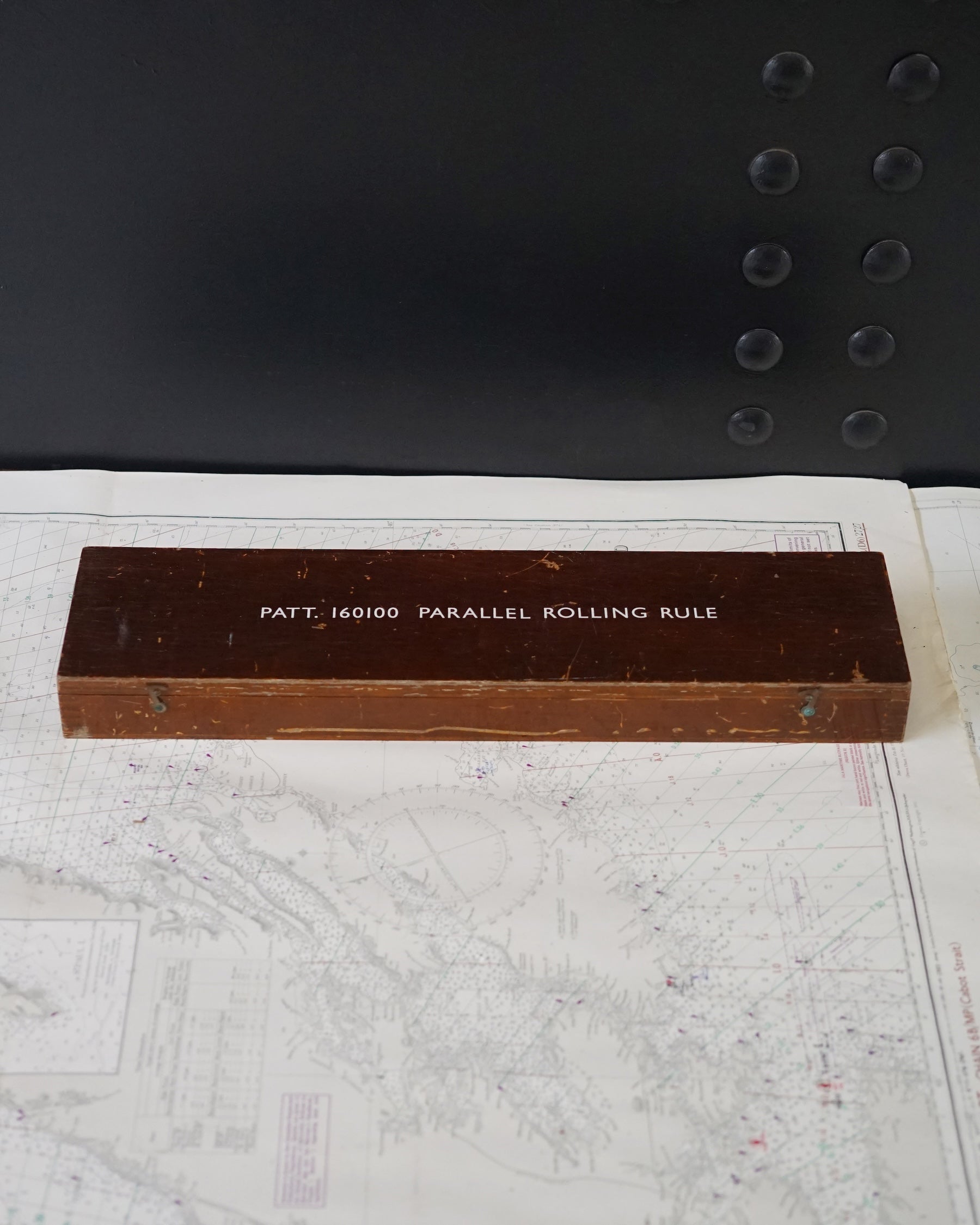 Admiralty Pattern Naval Rolling Rule 18in - Polished Trinity Marine