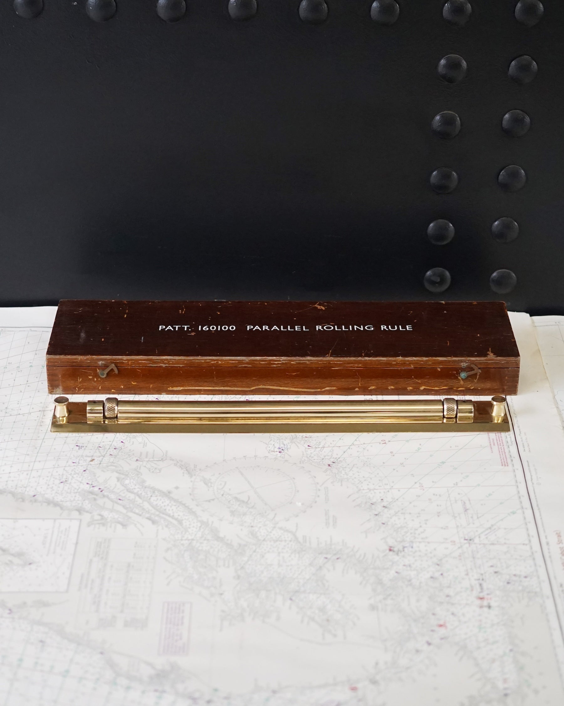 Admiralty Pattern Naval Rolling Rule 18in - Polished Trinity Marine