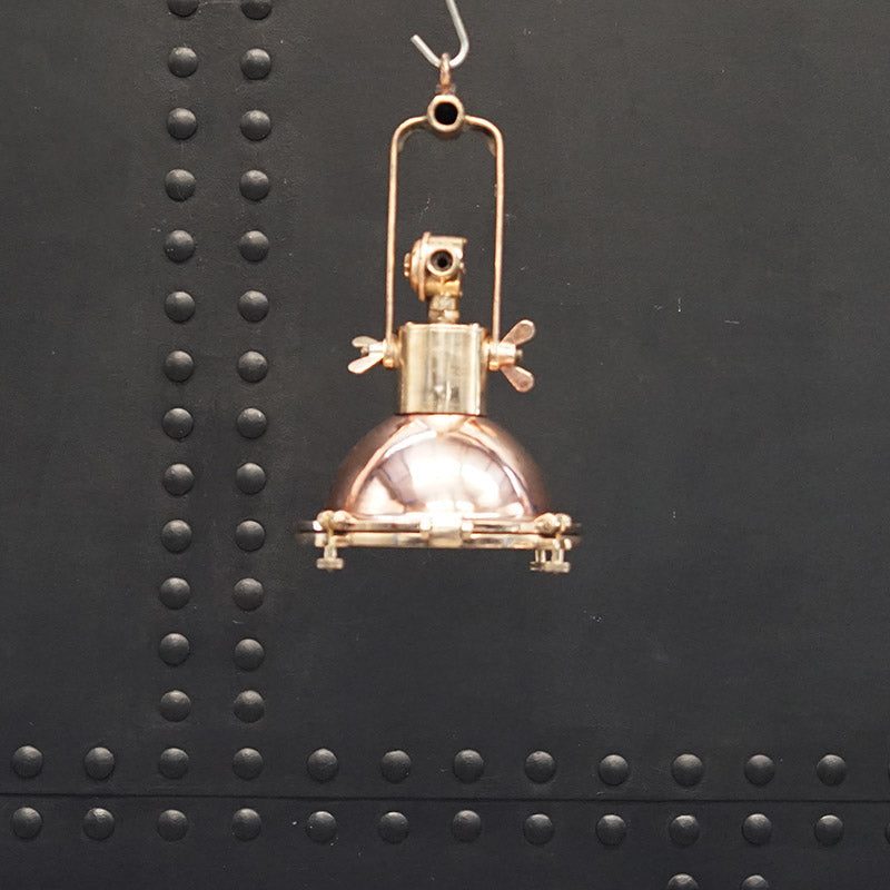 1950's Smooth Copper Pendant - Small Trinity Marine