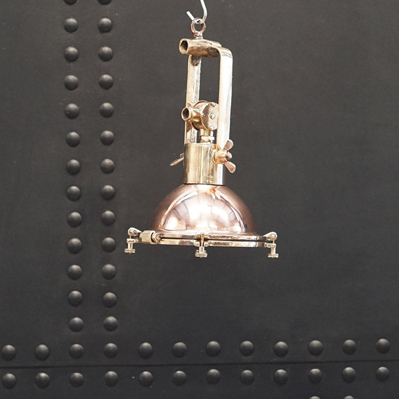1950's Smooth Copper Pendant - Small Trinity Marine