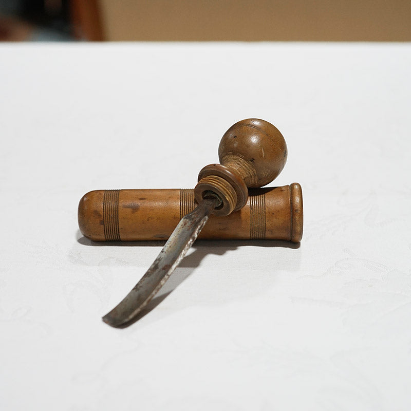 19th Century Shipwrights Treen Gouge Trinity Marine