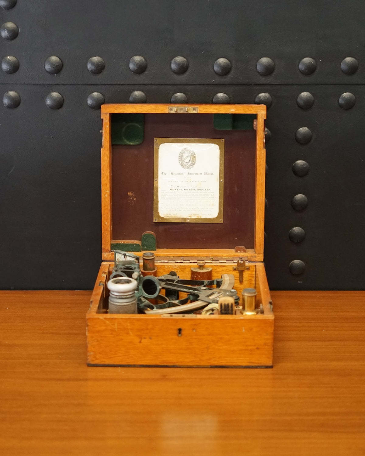 Heath & Co. Bell Pattern Marine Sextant – Post War Trinity Marine