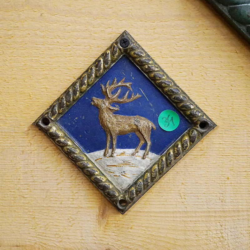 HMS Challenger Boat Badge - 1932 Trinity Marine