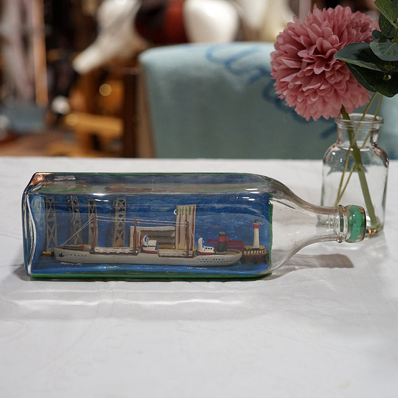 50’s Coaster Ship in Bottle Trinity Marine