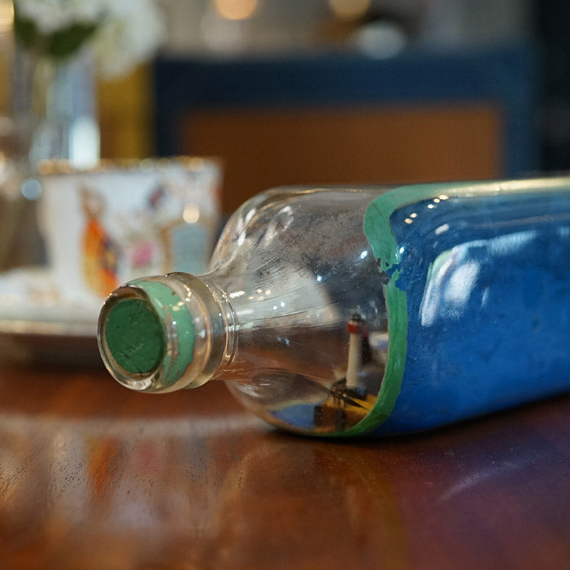 50’s Coaster Ship in Bottle Trinity Marine