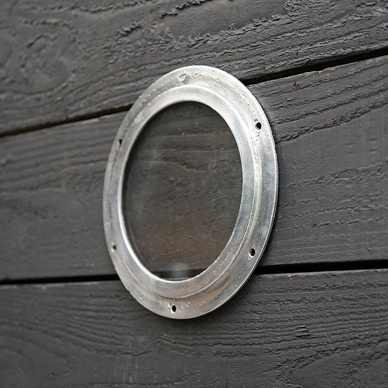 Reclaimed Ships Aluminium Fixed Porthole 8in Trinity Marine