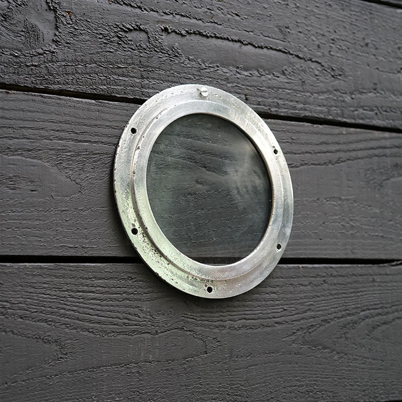 Reclaimed Ships Aluminium Fixed Porthole 8in Trinity Marine