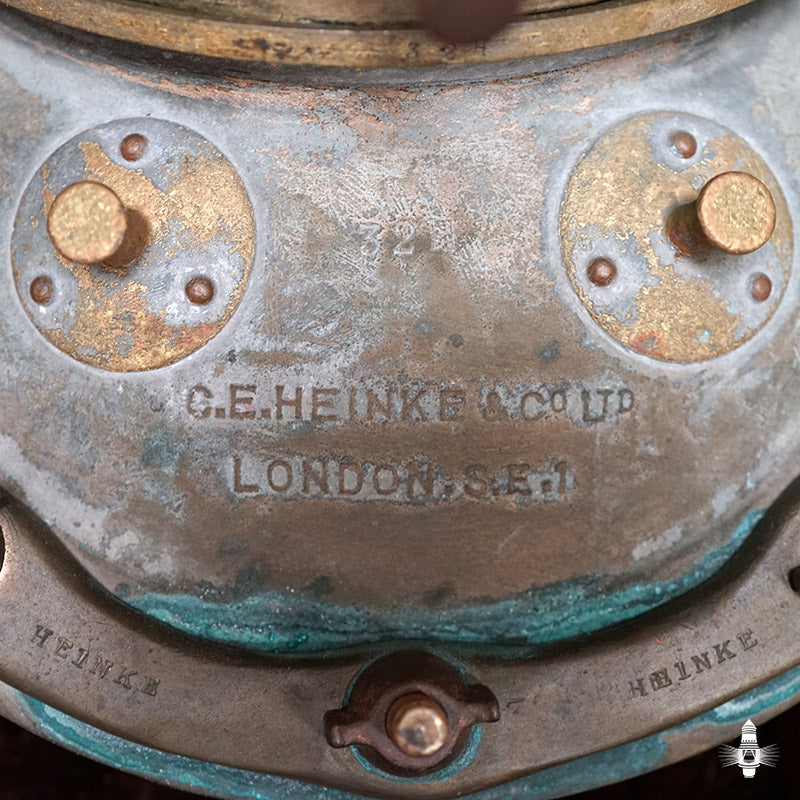 A Very Rare Heinke 12 Bolt Round Corselet Trinity Marine