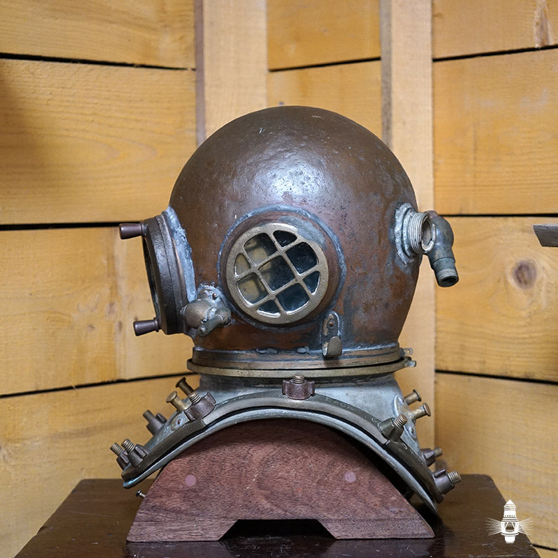 A Very Rare Heinke 12 Bolt Round Corselet Trinity Marine