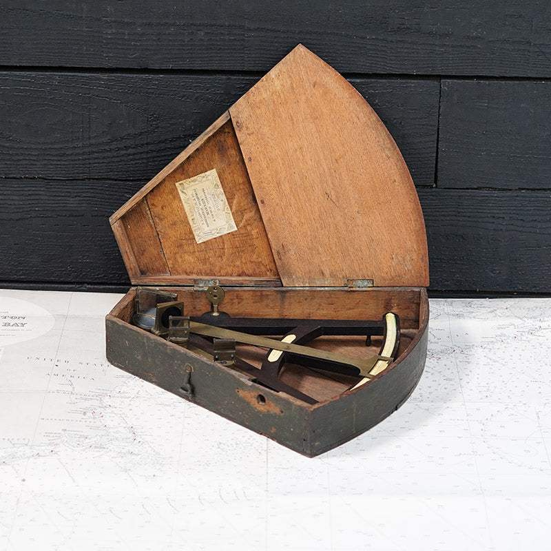 Ebony 19th Century Octant – Spencer Browning & Rust Trinity Marine