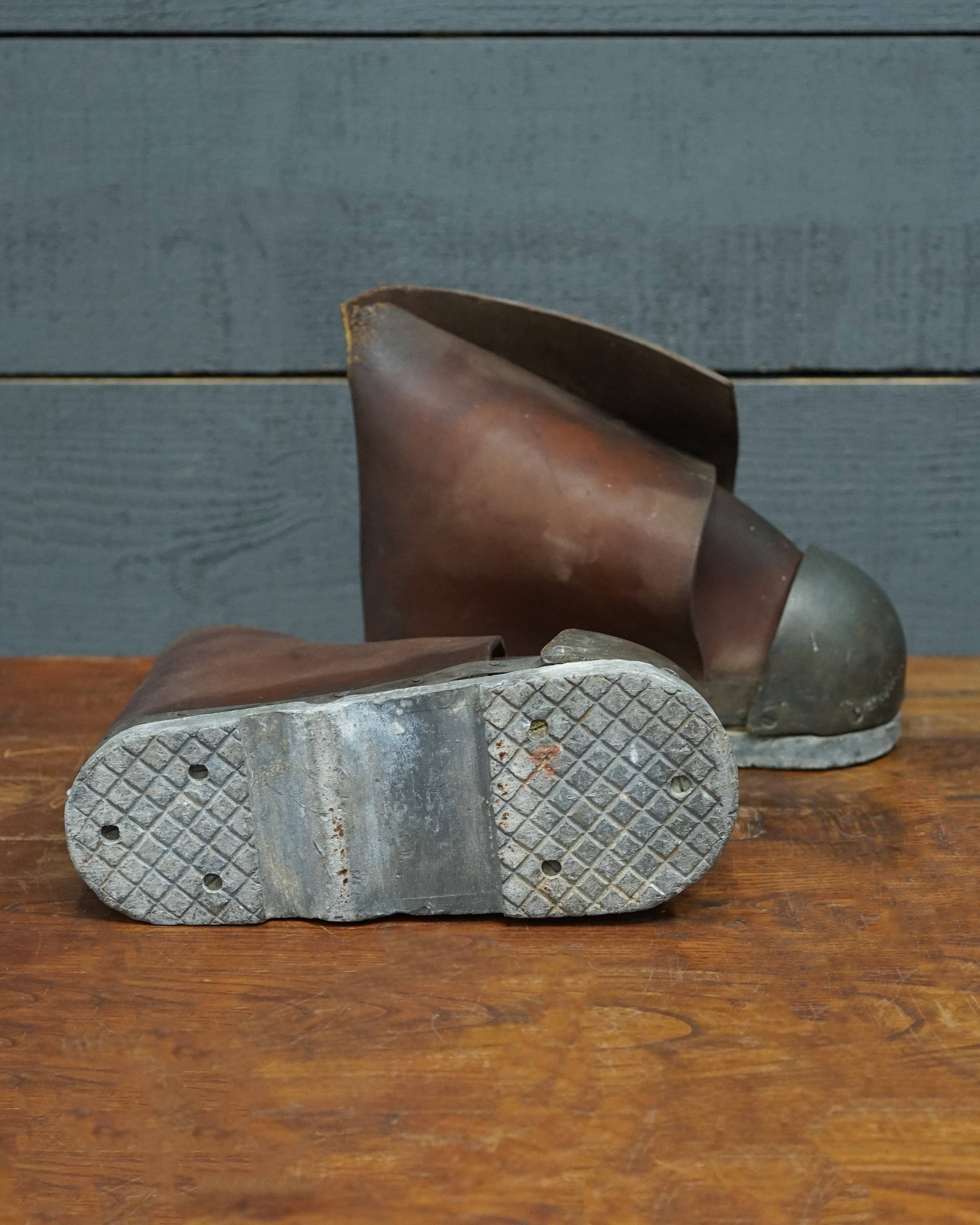 Pair of Vintage Diving Boots Trinity Marine