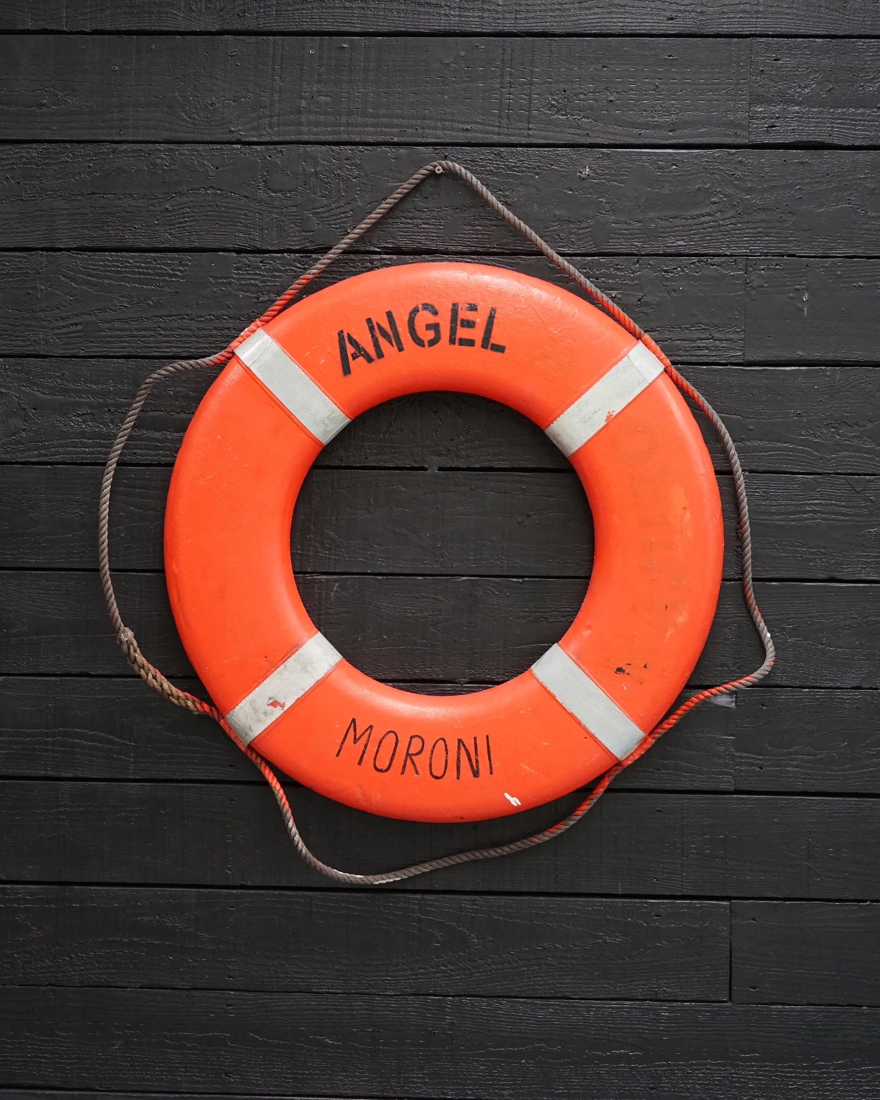 Lifering from MV Angel Trinity Marine