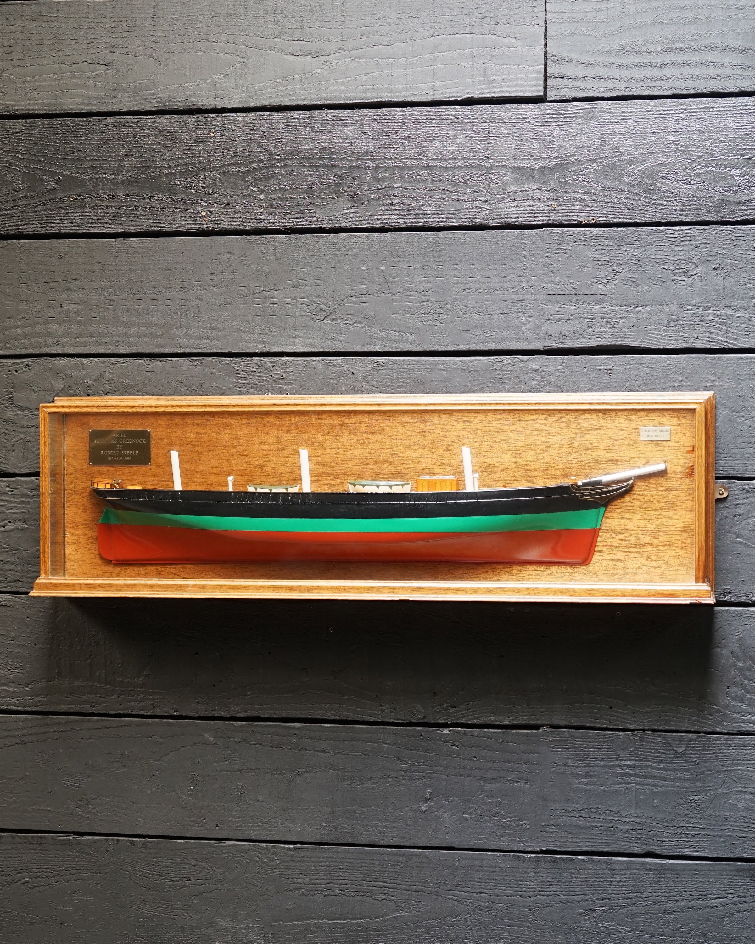 Builder Style Model of Tea Clipper Ariel Trinity Marine