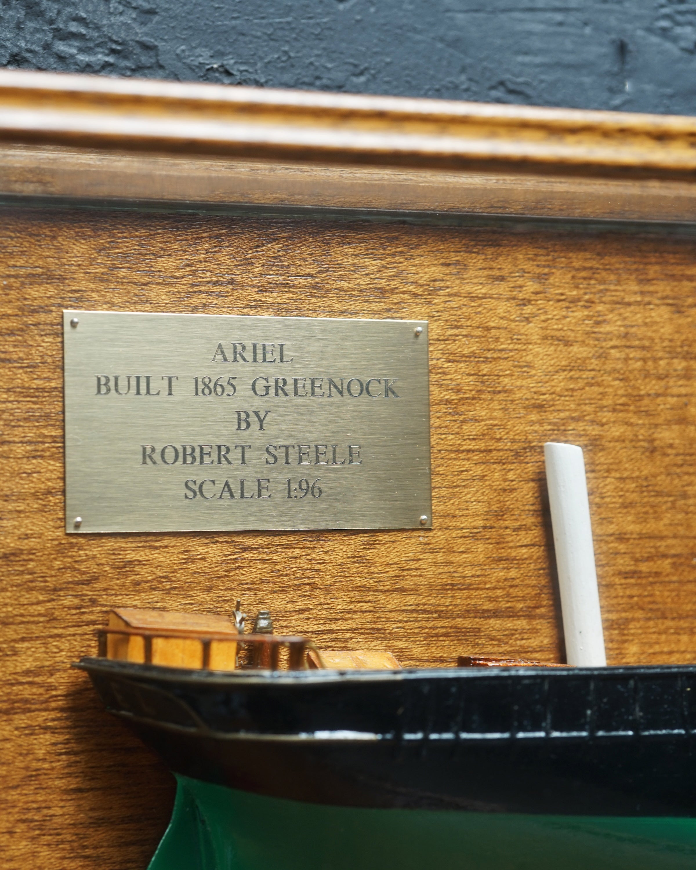 Builder Style Model of Tea Clipper Ariel Trinity Marine