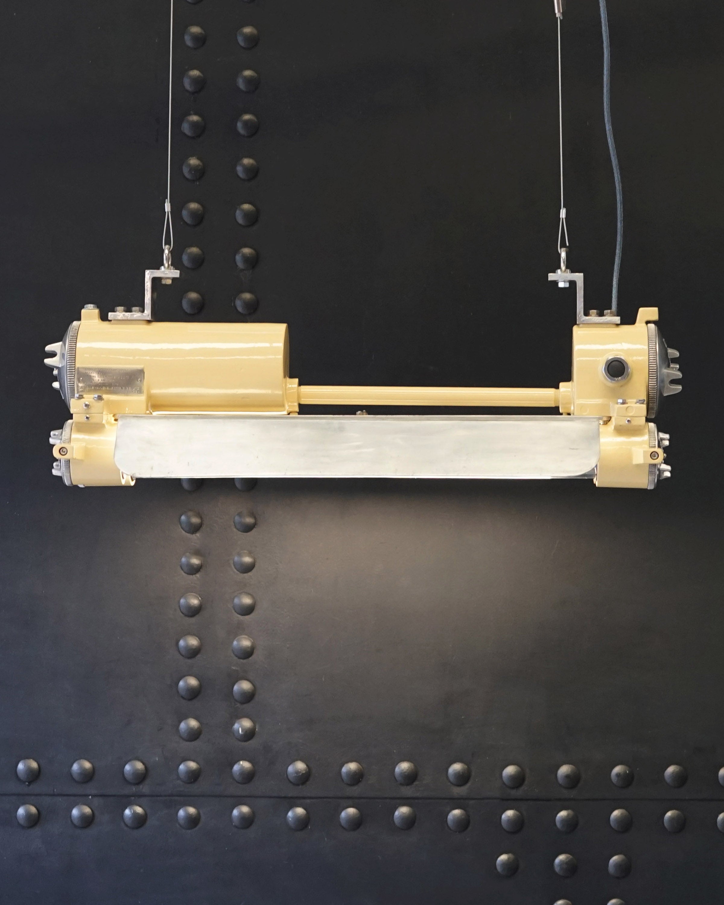 Explosion Twin Tube Pendant Light - Sand Dune Trinity Marine